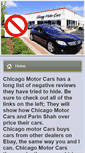 Mobile Screenshot of chicagomotorcarssuck.com